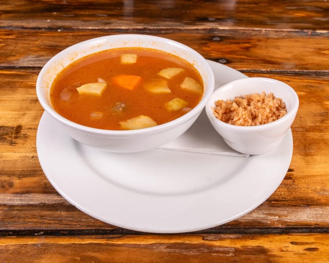 Mexican Meatball Soup.