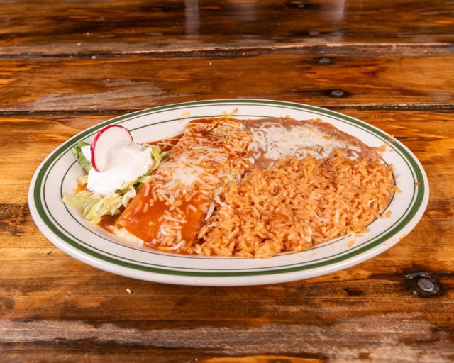 Bite-Size Enchilada Plate.