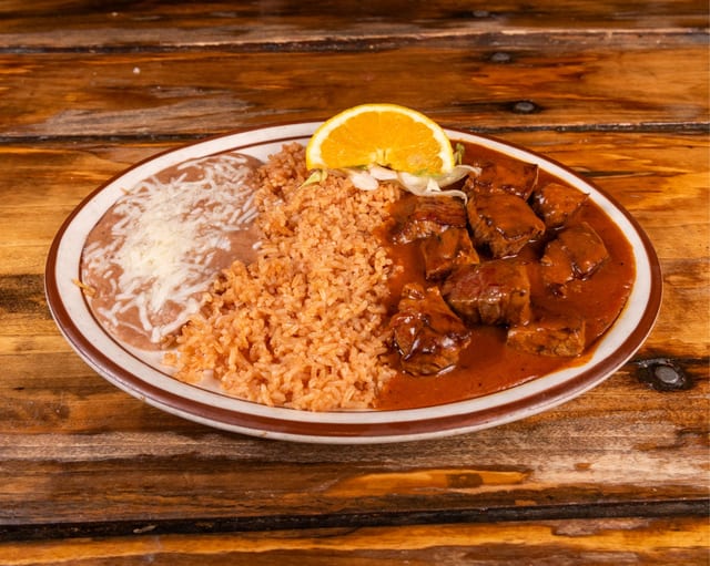 #14 Chile Colorado or Chile Verde.