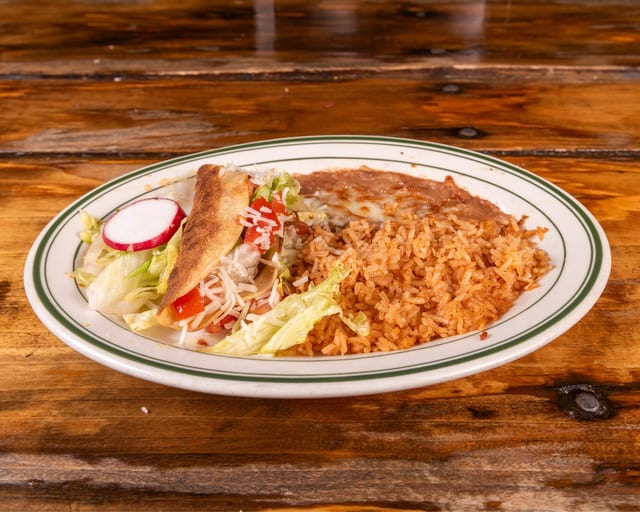 Bite- Size Taco Plate.